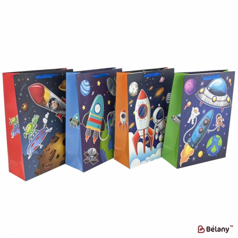 Подарочный пакет "SpaceX" M микс