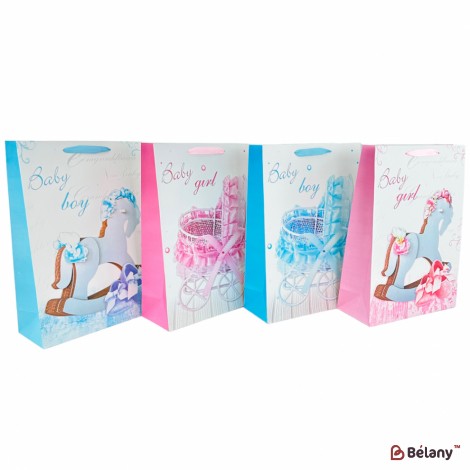 Подарочный пакет "Bagsie" L микс