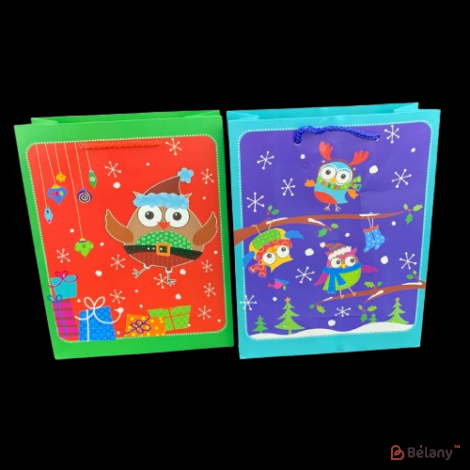 Пакеты подарочные "Owls" S с дефектами