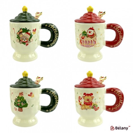 Набор из 4 кружки "Crema" 480мл