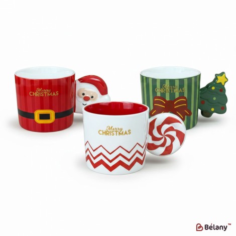 Набір з 3 кухлів "Snicky" 340мл