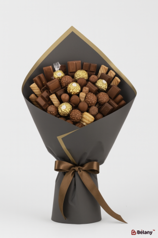 Плотная калька для цветов "Золотой кант" #121