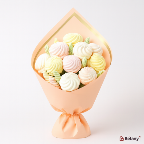 Плотная калька для цветов "Золотой кант" #053