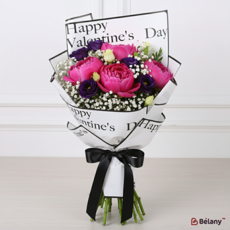 Пленка для цветов "Valentines" #04