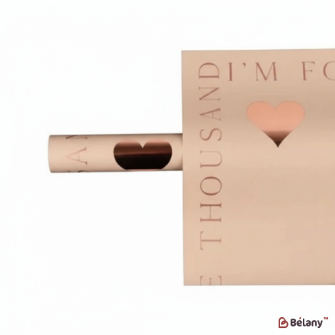 Пленка для цветов "Gold heart" #02