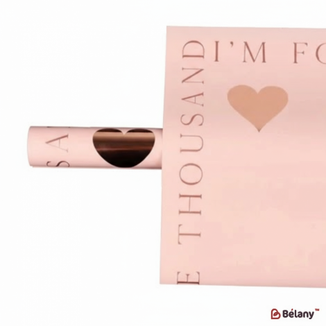 Пленка для цветов "Gold heart" #06