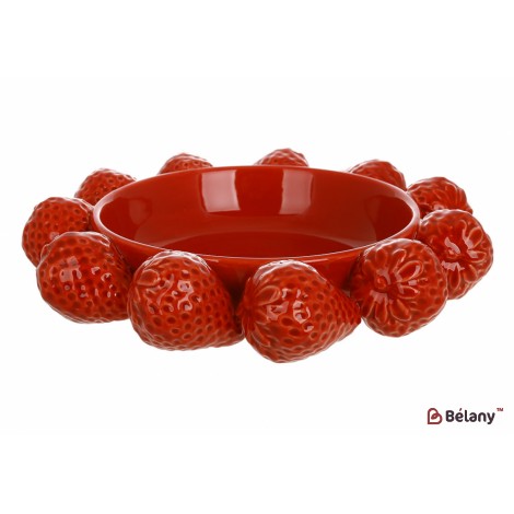 Фруктовниця Strawberry D25*5.5см