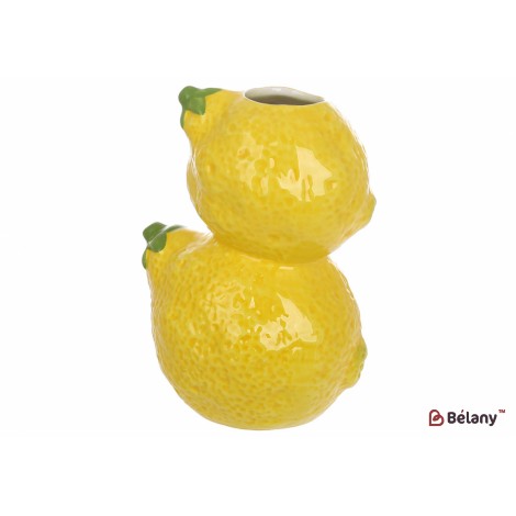 Ваза порцелянова Lemon 10*8.5*14см