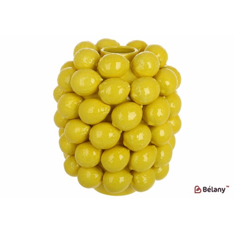 Ваза порцелянова Lemon D24*30см