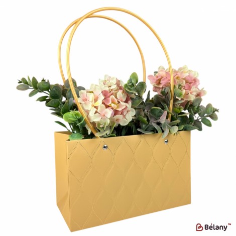 Сет із 10 пакетів для квітів "Flower #2" золоті