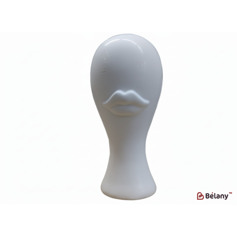 Керамическая ваза "Lips" белая L 42-19