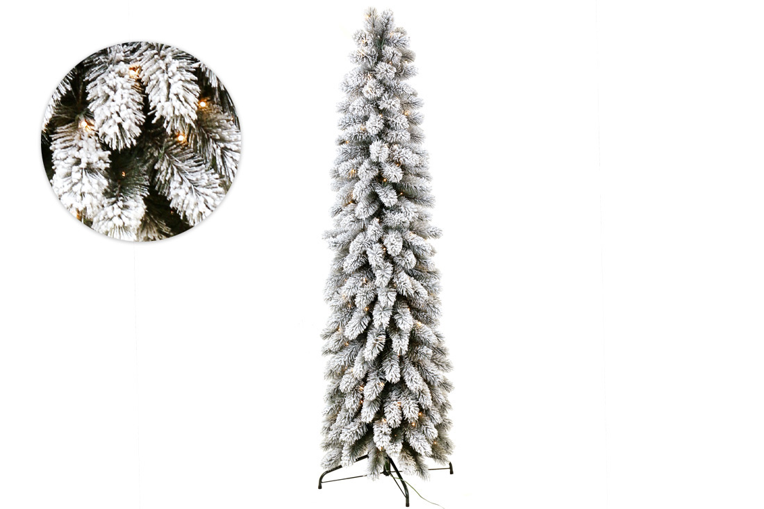 Ялинка штучна "Фабіано", 182см, 239 гілок, 150 LED, світло - тепле біле - Фото