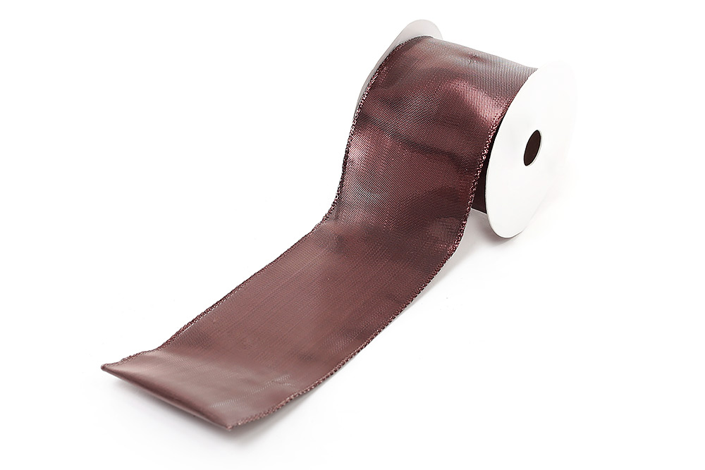 Стрічка декоративна, колір - коричневий - Фото