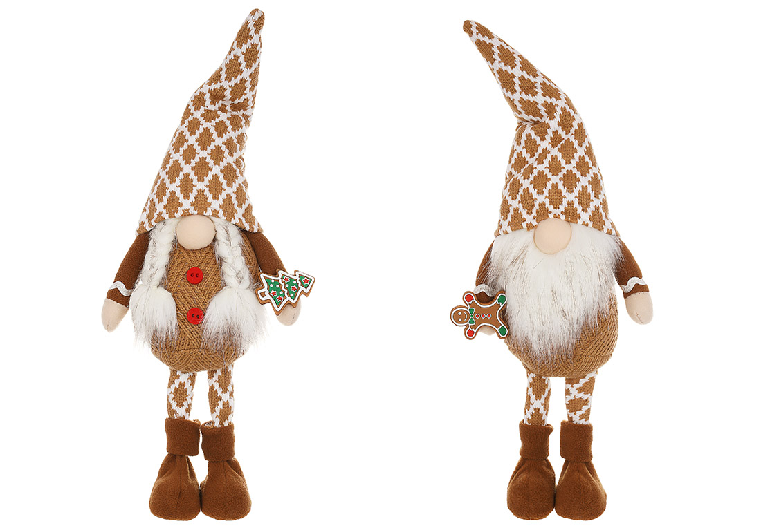 М'яка іграшка Гном 20*13*53см, 2 види: Дівчинка та Хлопчик - Фото