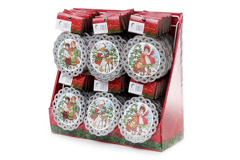 Ялинкова прикраса, 3 диз-на мікс, в дисплеї - Фото