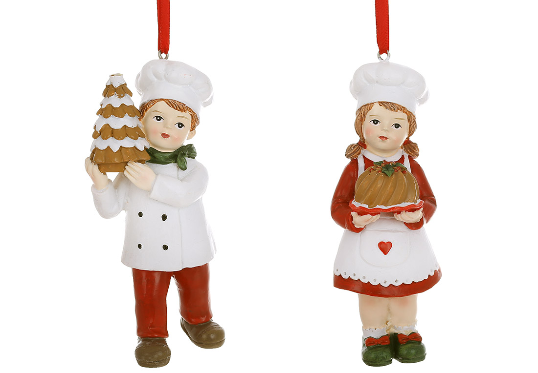 Декоративна підвіска Дітки 12см, 2 дизайни - Фото