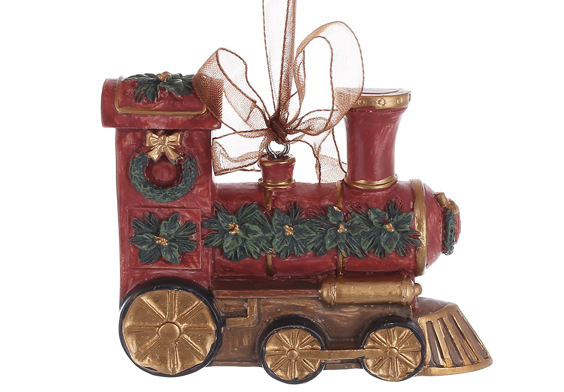 Ялинкова іграшка Паровозик 7.5*6см - Фото