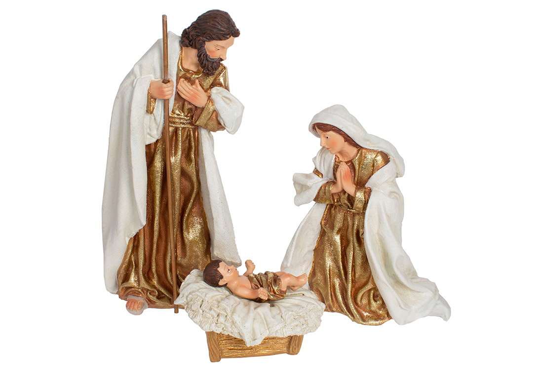 Вертеп (набір із 3-х фігур) - Фото