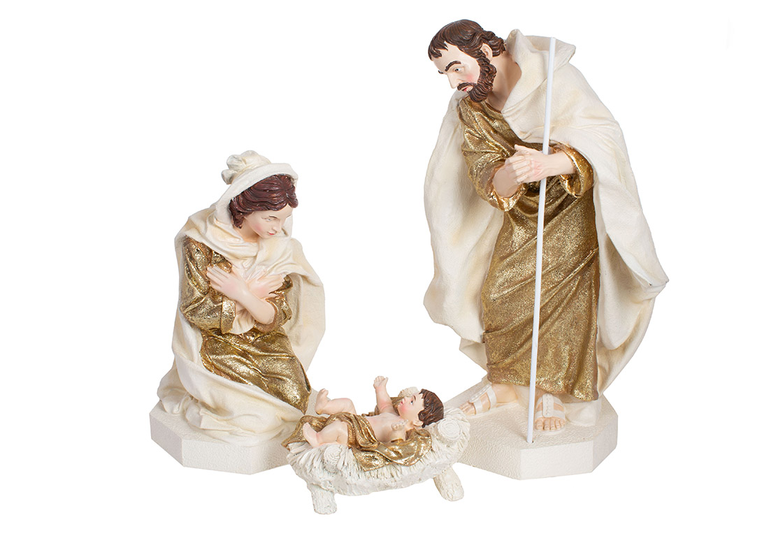 Вертеп (набір із 3-х фігур) - Фото