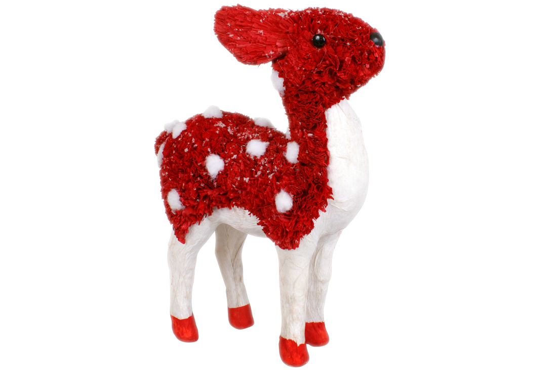 Новорічна фігура Олень 30см - Фото