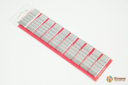 Невидимка "Aleksandra" срібляста