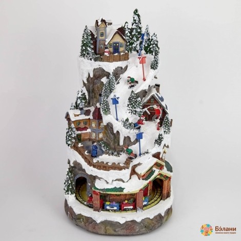 Новогодняя музыкальная инсталляция "Маттерхорн"