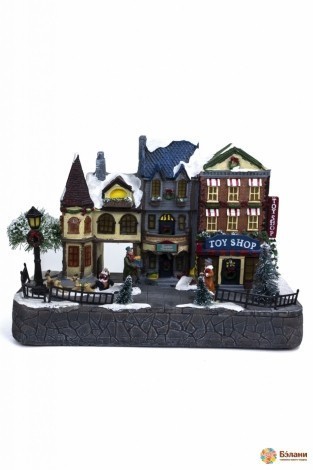 Новогодняя музыкальная инсталляция "Магазин игрушек"