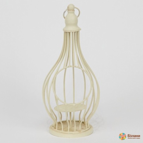 Подвесной металлический подсвечник "Pear" S