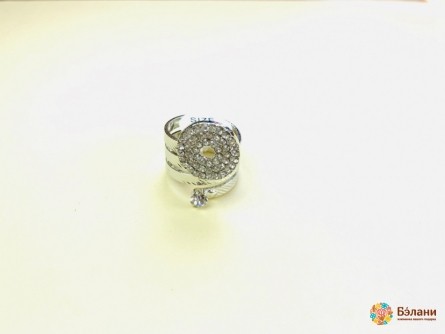 Каблучка "Bagel" серебро