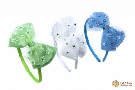 Обруч "Flowery bow"