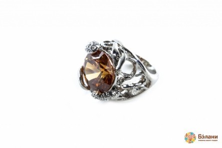Кольцо "Amber drop"