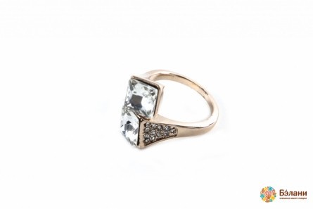 Кольцо "Double diamond"