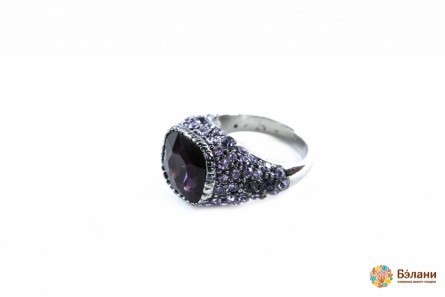 Кольцо "Purple sapphire"
