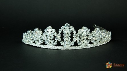 Диадема "Diamond flowerbad"