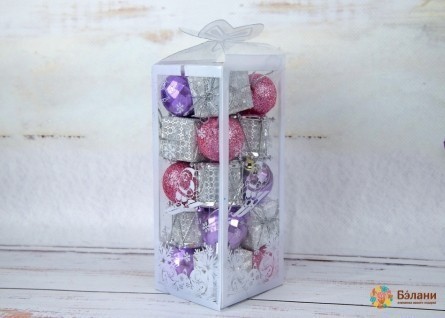 Елочная игрушка "Новогодний микс"