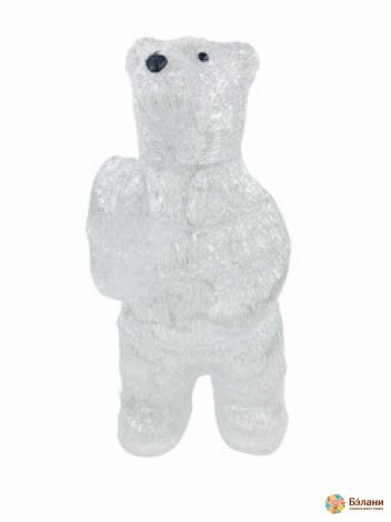 Светящийся декор "Белый медведь"