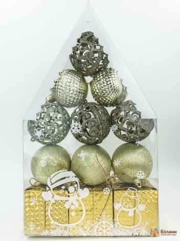 Новогодняя игрушка в подарочной упаковке