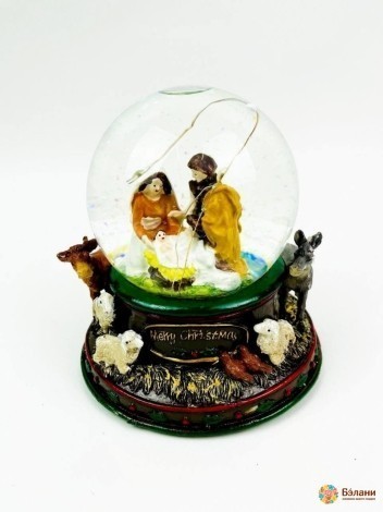 Рождественский музыкальный шар с LED-подсветкой