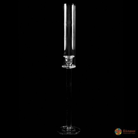 Подсвечник стеклянный "Single Flask" S
