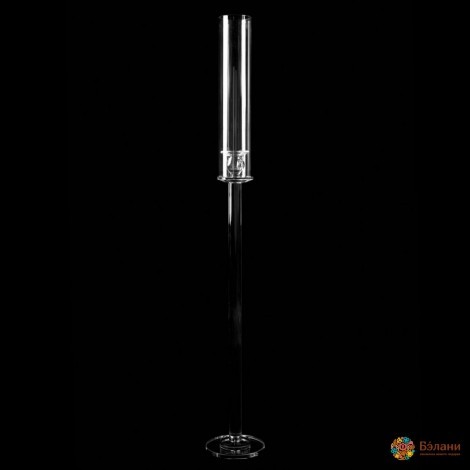 Свічник скляний "Single Flask" L