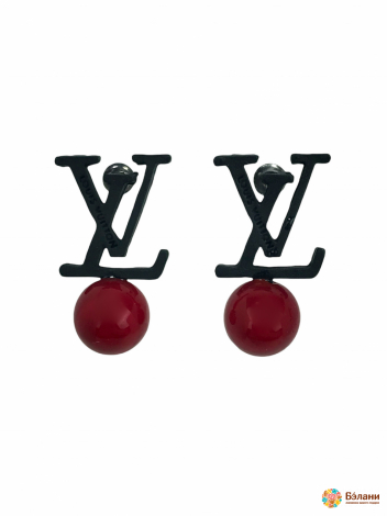 Серьги "Cherry"  LV красные