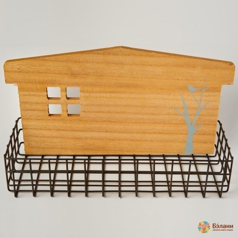 Деревянная подставка "Home brown"