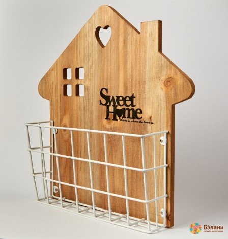 Деревянная подставка "Sweet home"