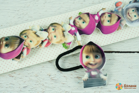 Резинка глянец "Маша"