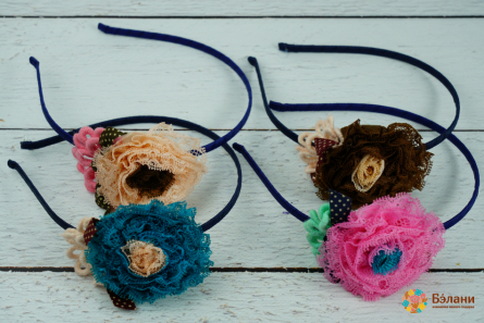 Обруч "Guipure flower"