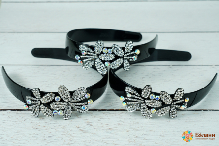 Обруч "Diamond flowers"