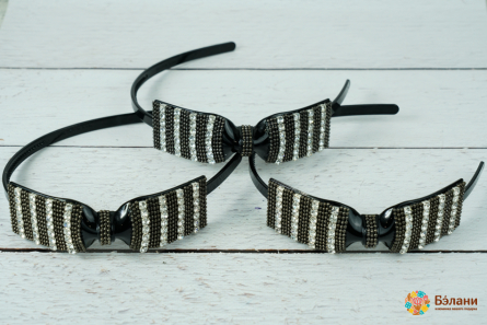 Обруч "Striped bow"