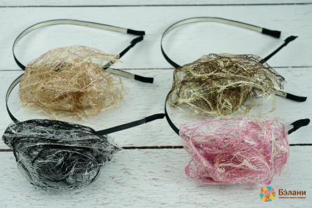 Обруч "Guipure rose"