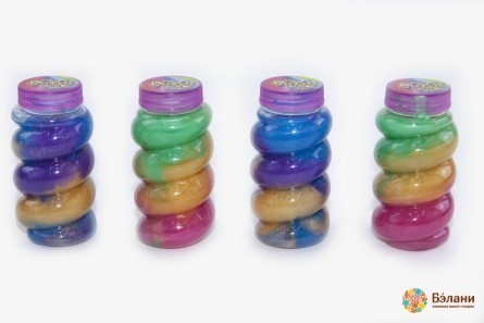 Слайм радужный перламутровый