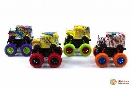 Инерционная машинка "Stunt bus"